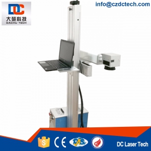 Manufacturer Fiber Laser Marking Machine Laser Printing computer control system for PE PVC single-pipe extrusion line 302
