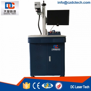 DC LaserTech HOT-SALE 10W/20W/30W Fiber Laser engraving Machine static mark for all metal and part of non-metal products 20W201