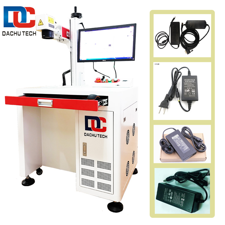 20W Laser Marking Machine for Power Adapter